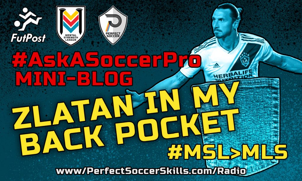 Zlatan In Quincy Amarikwa's Back Pocket #MSL > #MLS